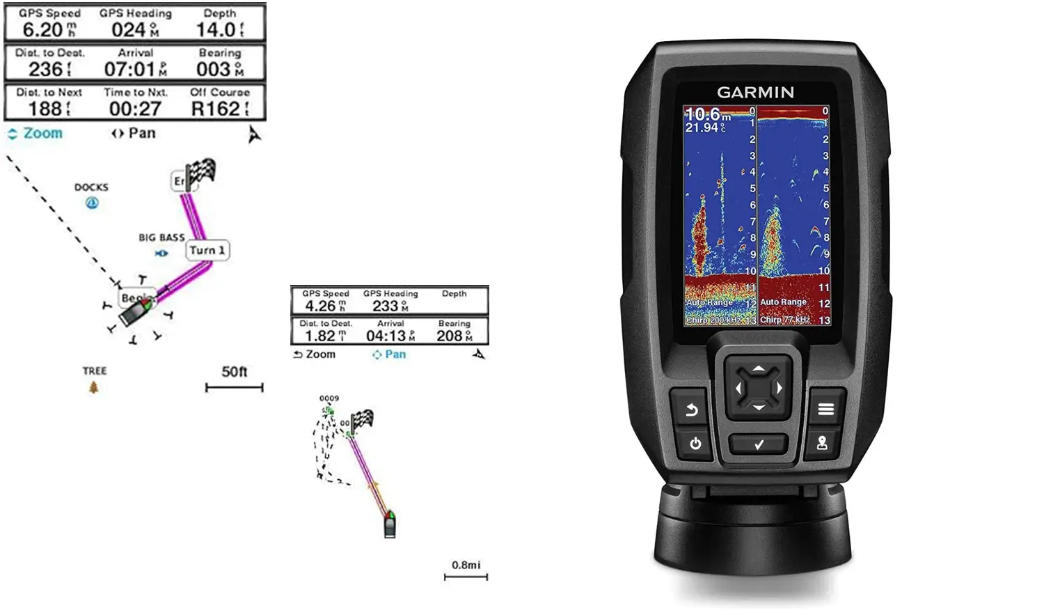 Garmin 010-01550-00 GPS Fish finder